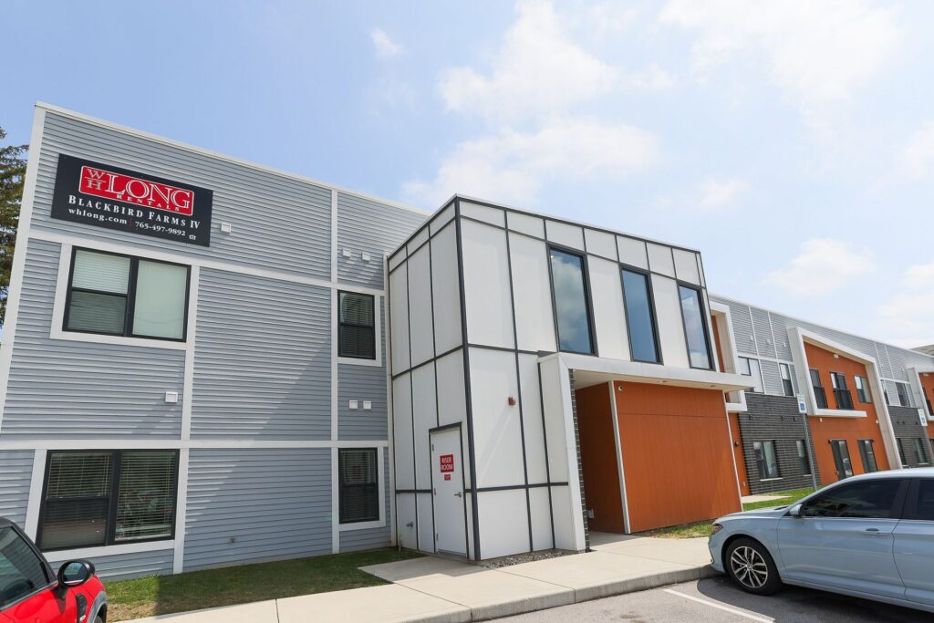 231 Flats apartment community in West Lafayette near Purdue University campus